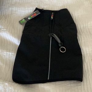 PAWZ DOG COAT-WINTER COAT, RAIN COAT, WATERPROOF, BUILT IN HARNESS FLEECE LINE